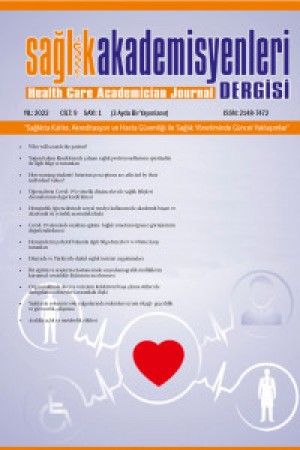 Sağlık Akademisyenleri Dergisi