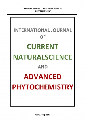 Internatıonal Journal of Current Naturalscıence and Advanced Phytochemıstry