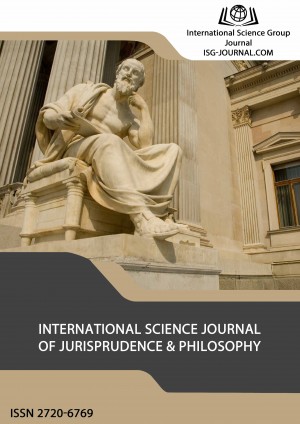 International Science Journal of Jurisprudence & Philosophy