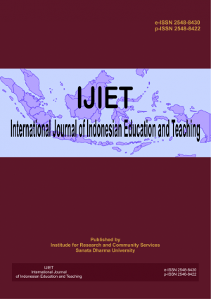 IJIET (International Journal of Indonesian Education and Teaching)