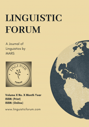 Linguistic Forum - A Journal of Linguistics