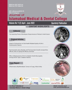 Journal of Islamabad Medical and Dental College