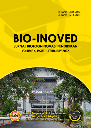 BIO-INOVED : Jurnal Biologi-Inovasi Pendidikan