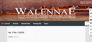 WALENNAE: JURNAL ARKEOLOGI SULAWESI SELATAN DAN TENGGARA