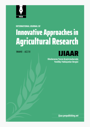International Journal of Innovative Approaches in Agricultural Research
