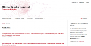 Global Media Journal - German Edition