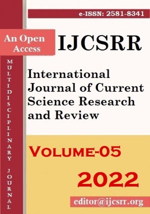 International Journal of Current Science Research and Review