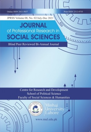 Journal of Professional Research in Social Sciences