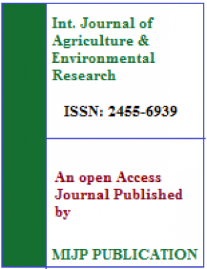 International Journal of Agriculture and Environmental Research
