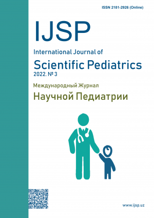 ANALYSIS OF THE CAUSES OF DEATH OF EARLY CHILDREN IN TASHKENT