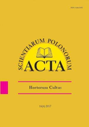 Acta Scientiarum Polonorum Hortorum Cultus