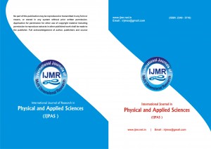 International journal in Physical and Applied Sciences
