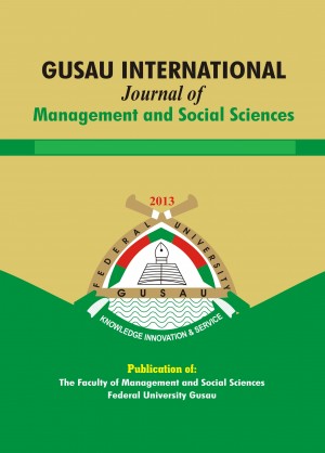 Gusau International Journal of Management and Social Sciences