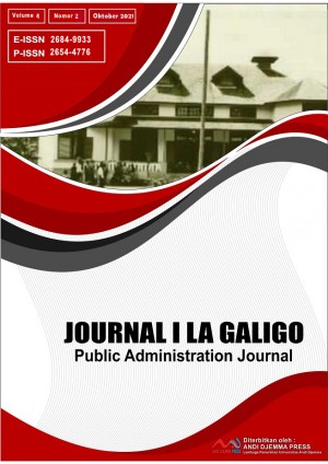 JOURNAL I LA GALIGO | PUBLIC ADMINISTRATION JOURNAL