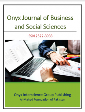 Onyx Journal of Business and Social Sciences