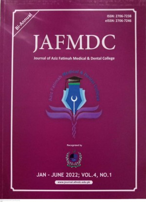 Journal of Aziz Fatimah Medical and Dental College