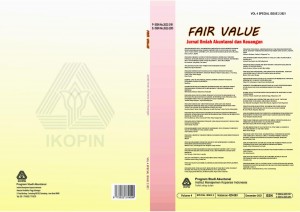 Fair Value: Jurnal Ilmiah Akuntansi dan Keuangan