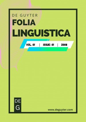 Folia Linguistica