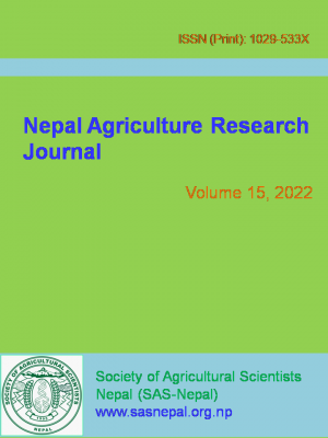 Nepal Agriculture Research Journal
