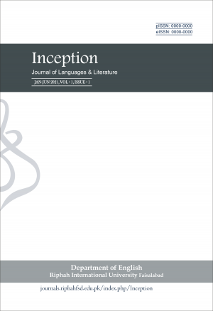 Inception Journal of Languages and Literature