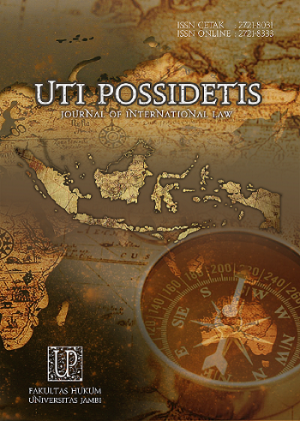 Uti Possidetis: Journal of International Law