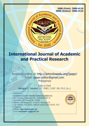 International Journal of Academic and Practical Research