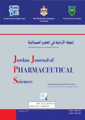 Jordan Journal of Pharmaceutical Sciences