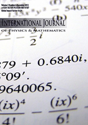 International Journal of Applied Physics & Mathematics (IJPM)