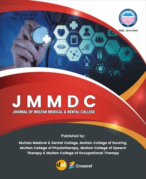 Journal of Multan Medical & Dental College