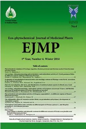 Ecophytochemistry journal of Medicinal Plants
