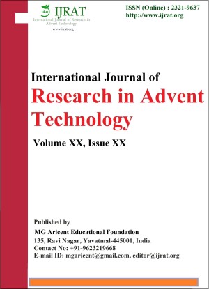 International Journal of Research in Advent Technology