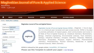Maghrebian Journal of Pure and Applied Science