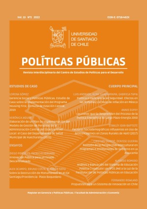 Análisis de la Política Pública de Envejecimiento Positivo en la Comuna de San José de Maipo