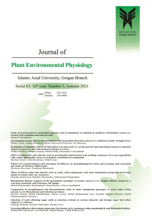 Journal of Plant Environmental Physiology