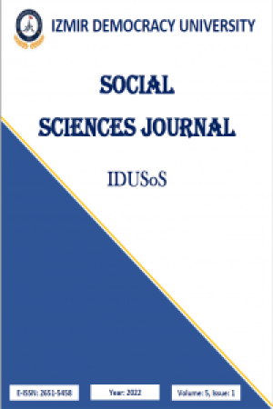 Izmir Democracy University Journal of Social Sciences