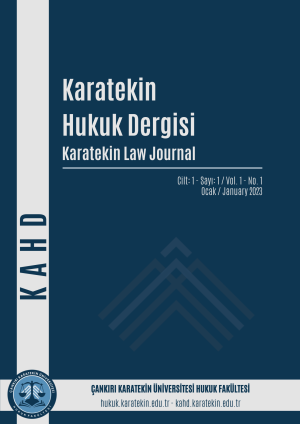 Karatekin Law Journal