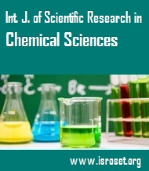 International Journal of Scientific Research in Chemical Sciences