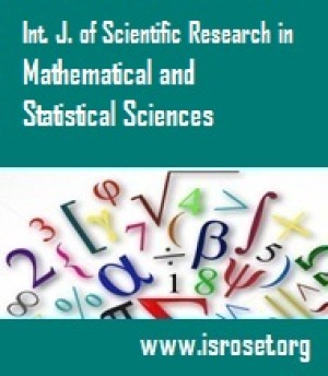 International Journal of Scientific Research in Mathematical and Statistical Sciences