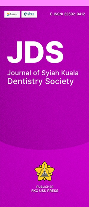 Journal of Syiah Kuala Dentistry Society