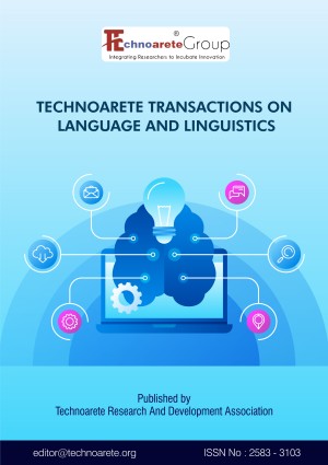 Technoarete Transactions on Language and Linguistics