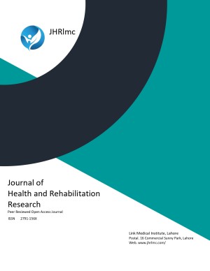 The Journal of Health and Rehabilitation Research (JHRR)