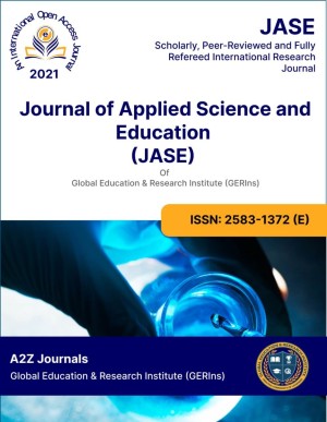 Journal of Applied Science and Education (JASE)