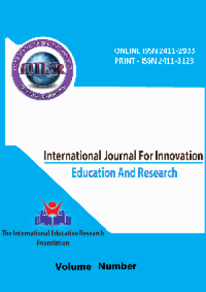International Journal for Innovation Education and Research