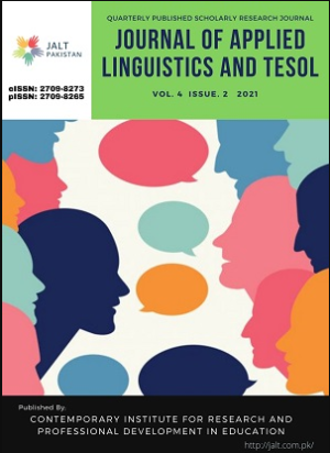 Journal of Applied Linguistics and TESOL (JALT)