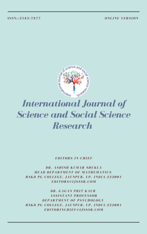 International Journal of Science and Social Science Research