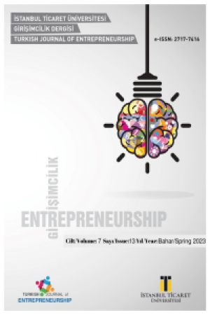 İstanbul Ticaret University Journal of Entrepreneurship