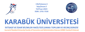 Karabük Üniversitesi İktisadi ve İdari Bilimler Fakültesi (UNIKA Toplum ve Bilim) Dergisi
