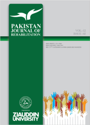 ENHANCING REHABILITATION THROUGH REGULATION AND INTERDISCIPLINARY COLLABORATION IN PAKISTAN
