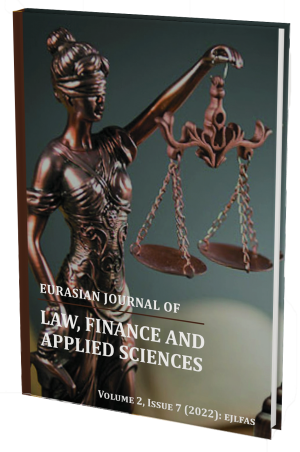 Eurasian Journal of Law, Finance and Applied Sciences
