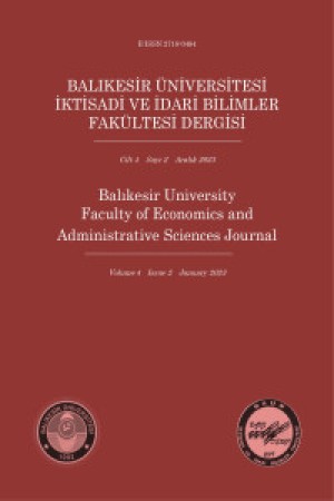 Balıkesir University Faculty of Economics and Administrative Sciences Journal